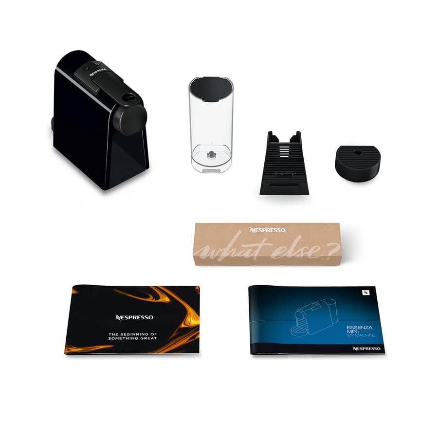 Nespresso Essenza Mini Espresso Machine by De'Longhi, Black