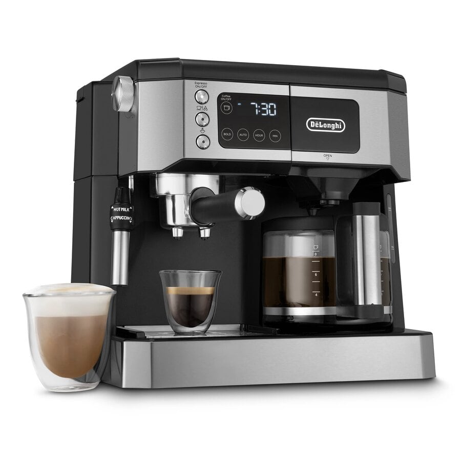 De'Longhi All-in-One Espresso Machine, Stainless Steel