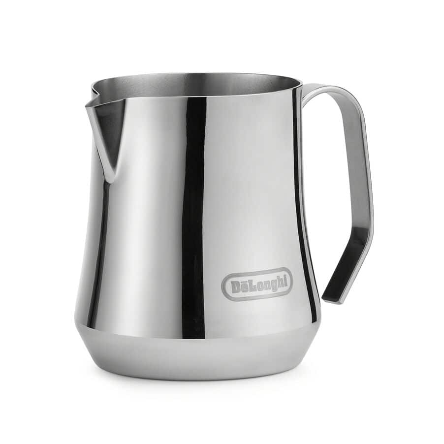 De'Longhi Milk Frothing Pitcher, Stainless Steel, 17 oz