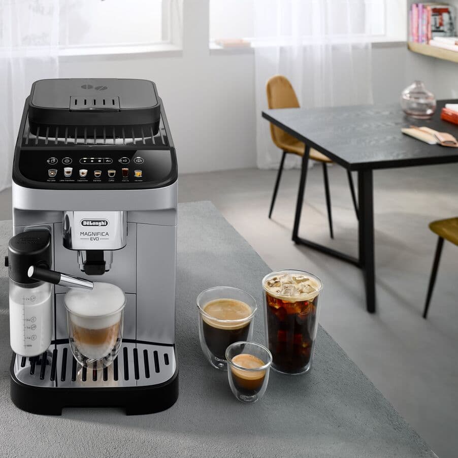 De'Longhi Magnifica Evo Espresso Machine, Automatic Milk Frother