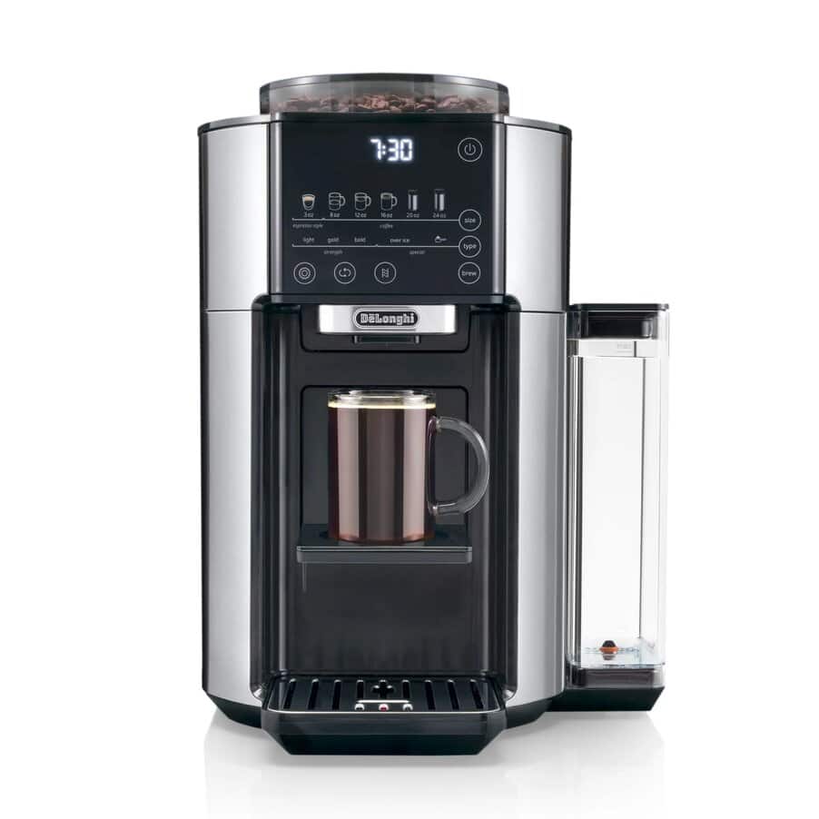 De'Longhi TrueBrew Drip Coffee Maker, Black Matte