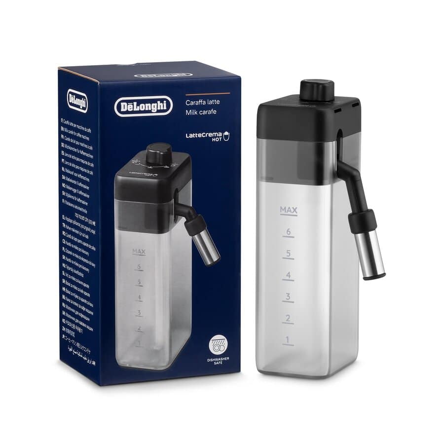De'Longhi LatteCrema Hot Milk Carafe - Rivelia & PrimaDonna Machines