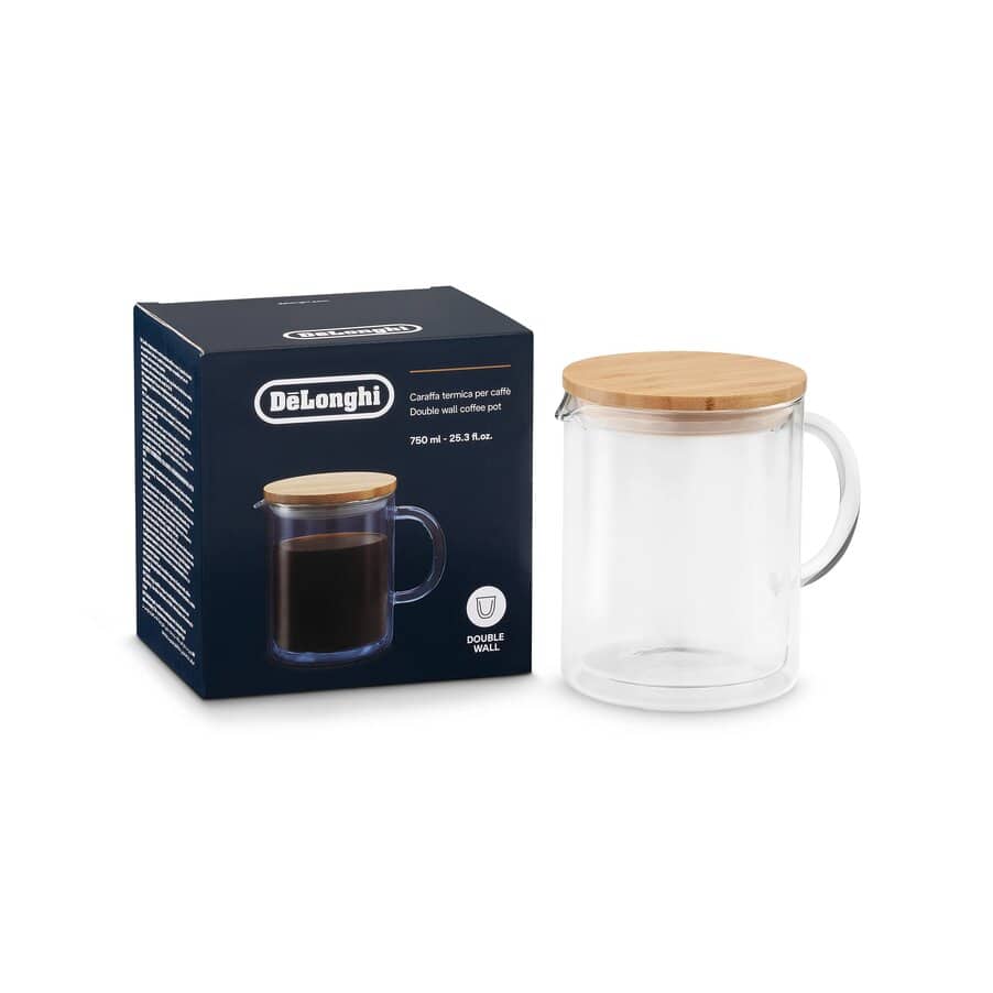 De'Longhi Double Wall Coffee Pot 25oz
