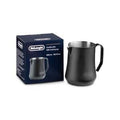 De'Longhi Matte Black Stainless Steel Milk Frothing Jug