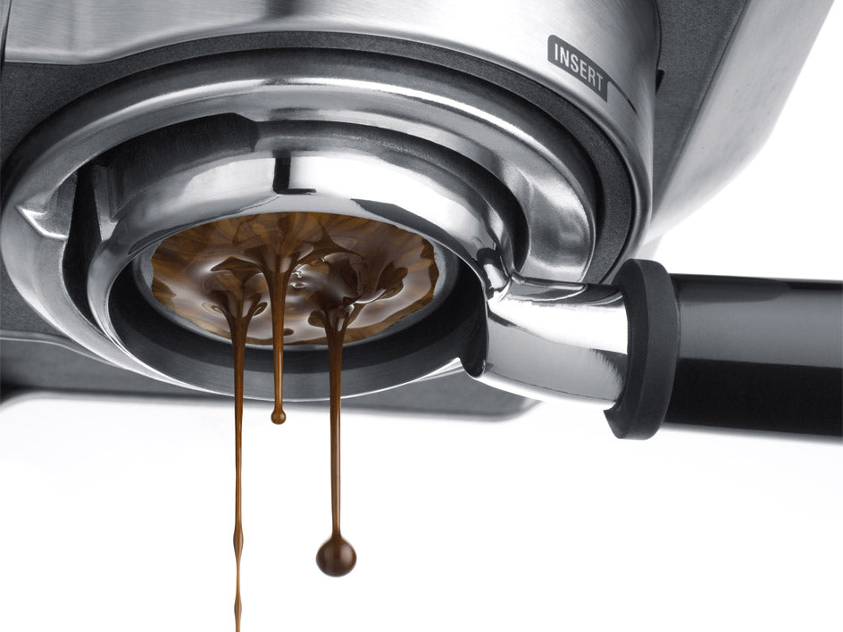 Breville 58mm Stainless Steel Naked Portafilter for Oracle and Dual Boiler – BES058NP