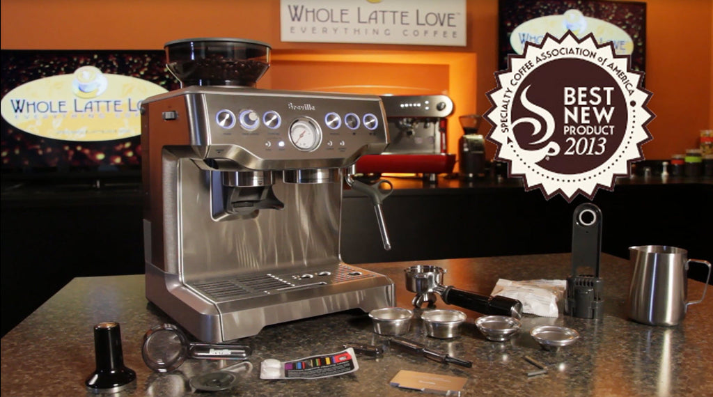 Breville Barista Express Semi-Automatic Espresso Machine with Grinder – BES870