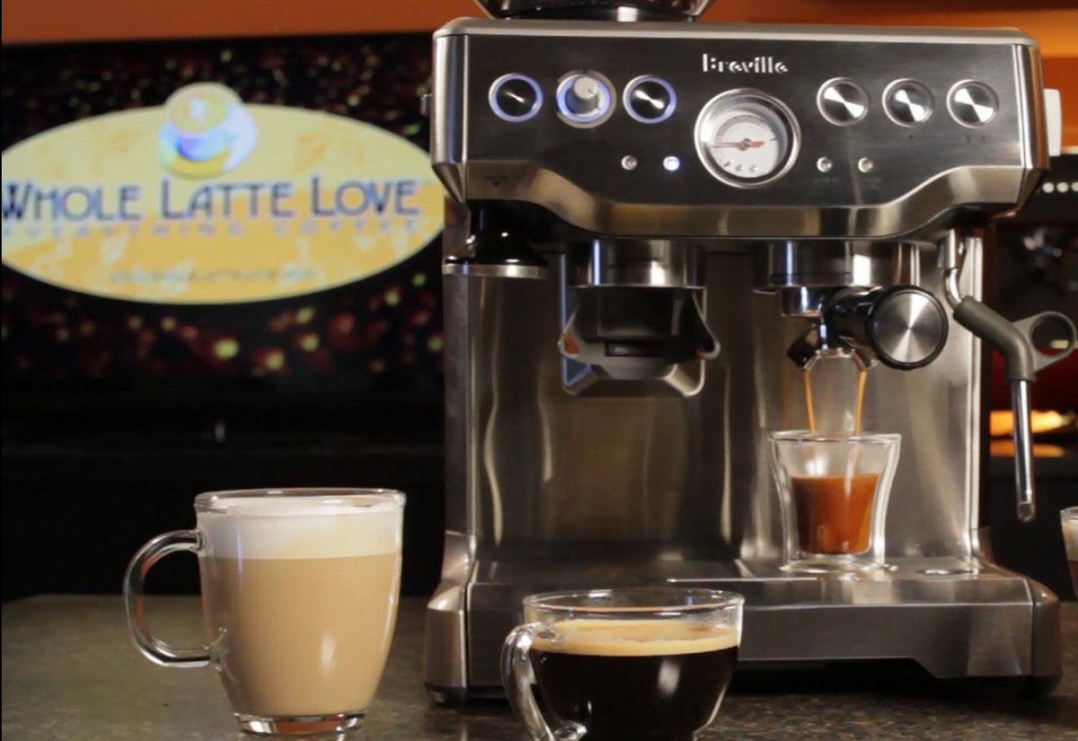 Breville Barista Express Semi-Automatic Espresso Machine with Grinder – BES870