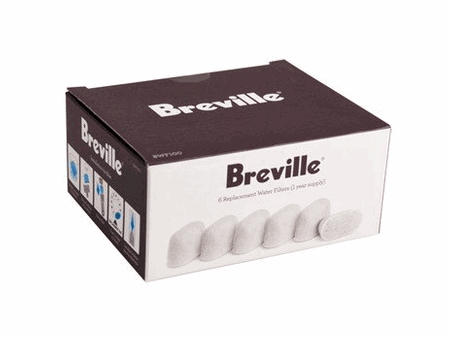 Breville Water Filters for Espresso Machines – 6 Pack