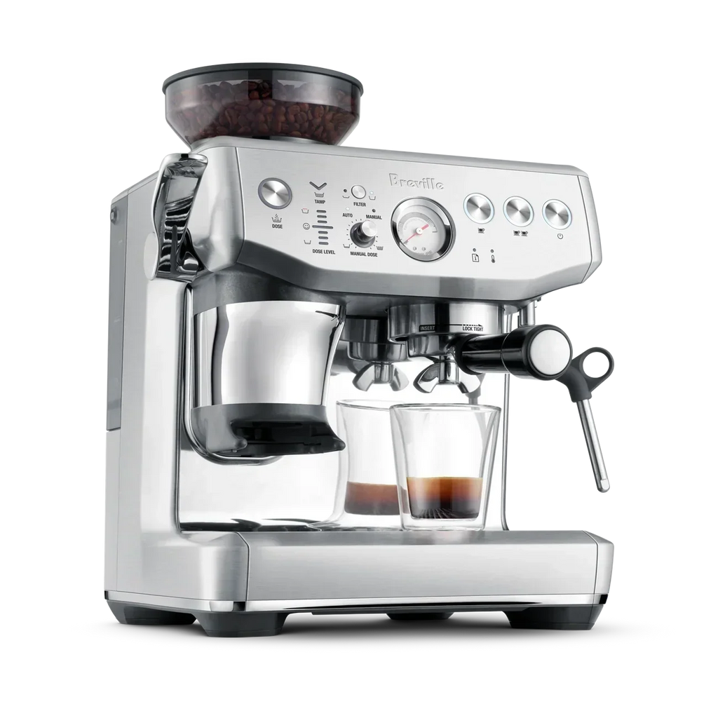 Breville Barista Express Impress Semi-Automatic Espresso Machine with Grinder – BES876BSS1BNA1