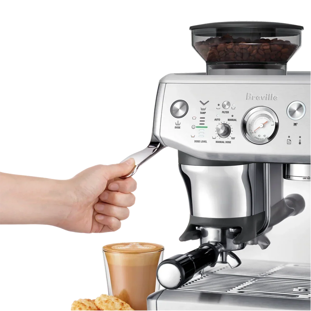 Breville Barista Express Impress Semi-Automatic Espresso Machine with Grinder – BES876BSS1BNA1