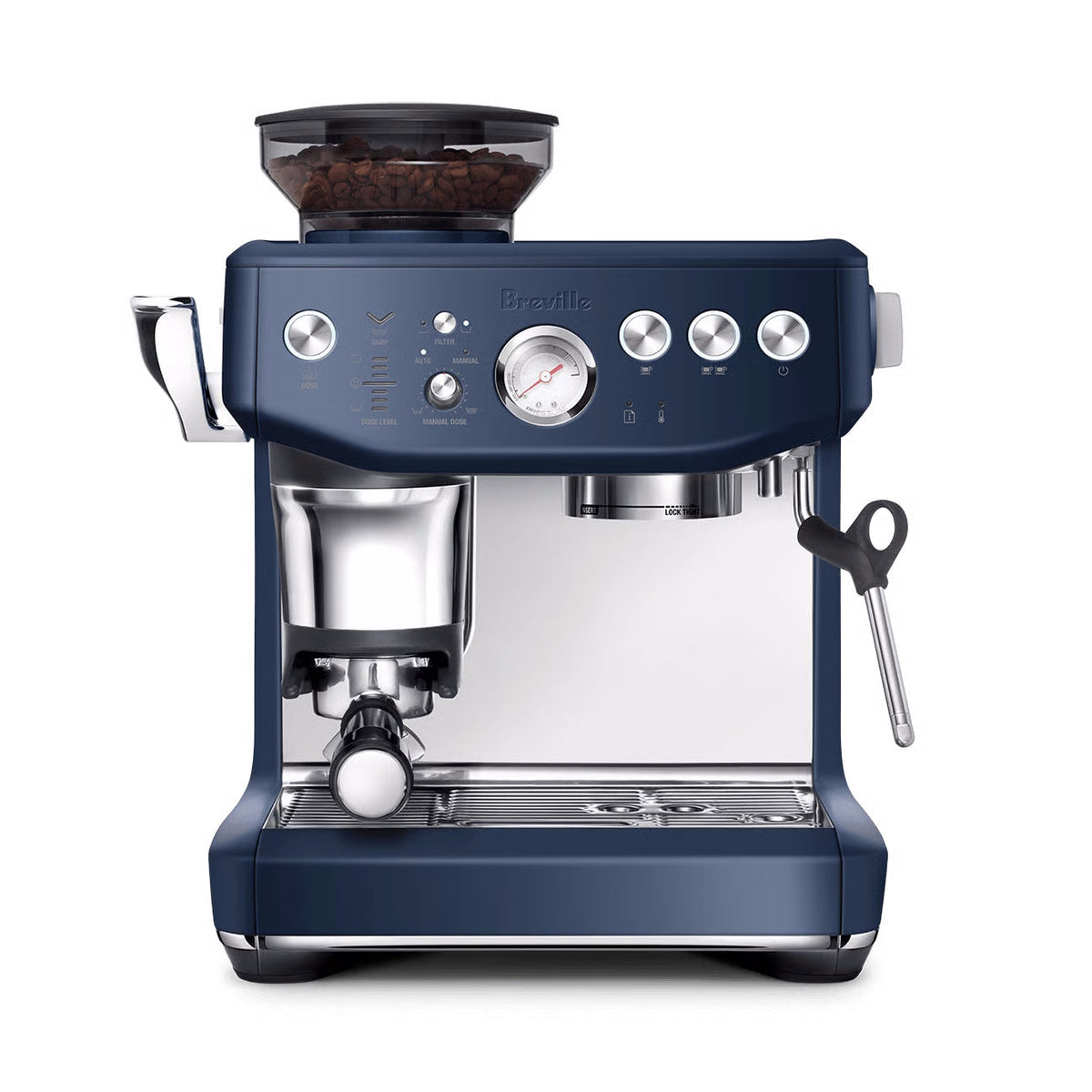 Breville Barista Express Impress Semi-Automatic Espresso Machine with Grinder – BES876BSS1BNA1