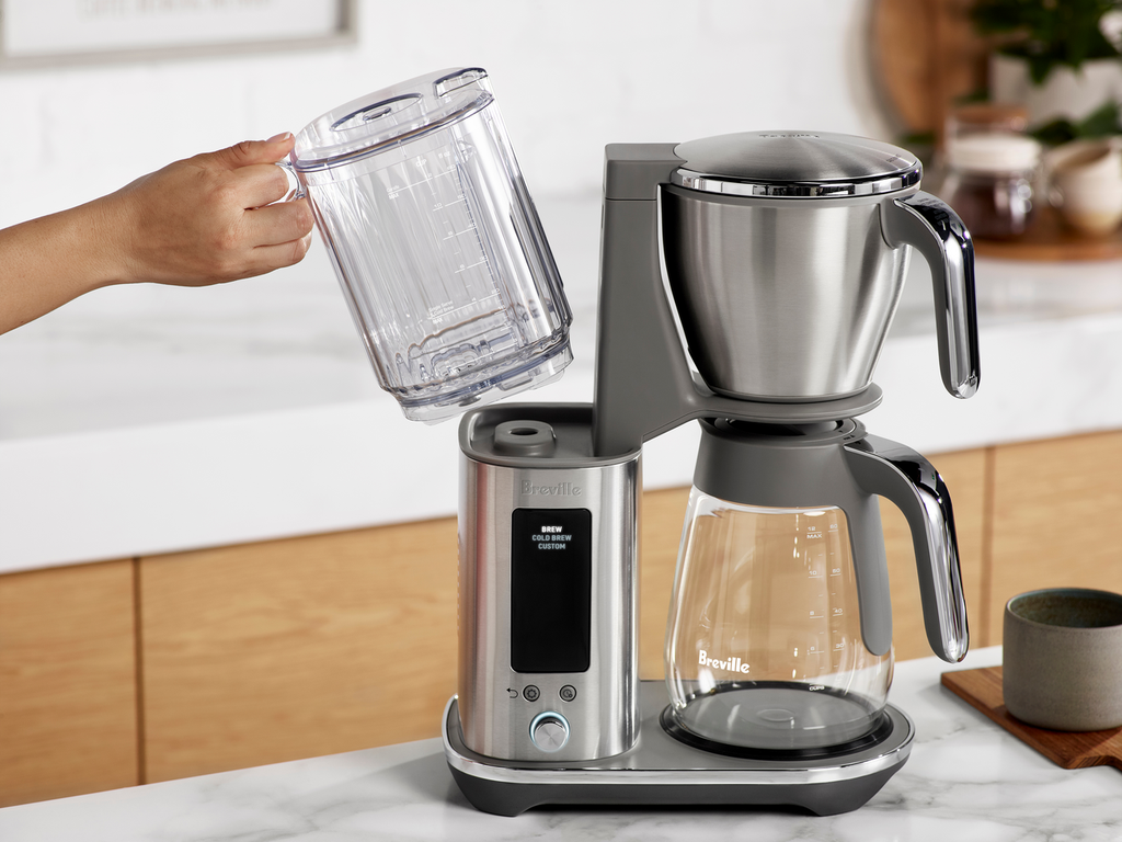 Breville Luxe Brewer Glass Drip Coffee Maker – 12-Cup, 60 oz