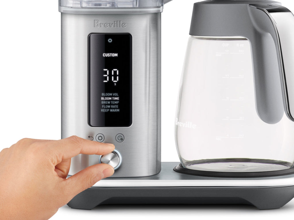 Breville Luxe Brewer Glass Drip Coffee Maker – 12-Cup, 60 oz