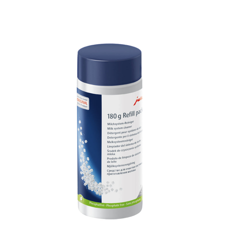 JURA Milk System Cleaner Mini Tabs Refill – 180g, Up to 60 Cleaning Cycles