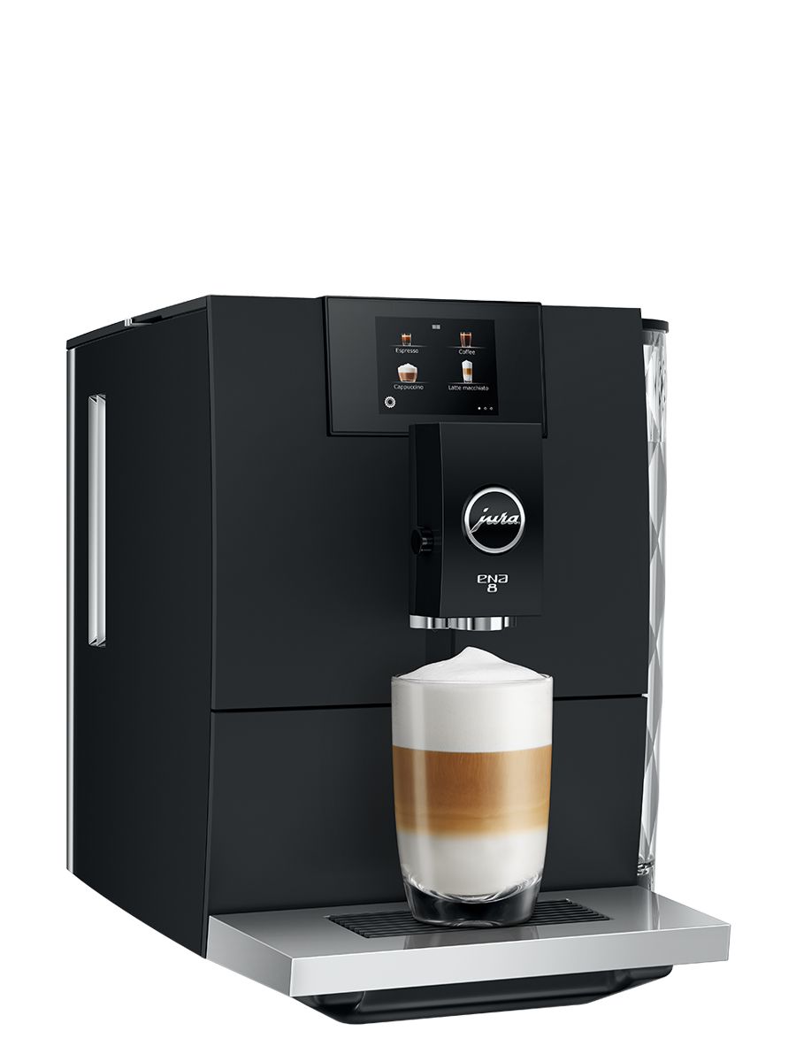 JURA ENA 8 Fully Automatic Espresso Machine with Professional Aroma Grinder and P.E.P.