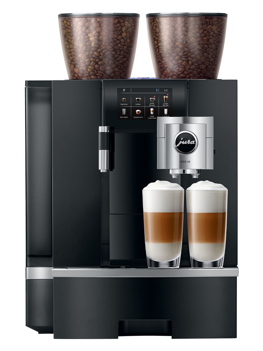 JURA GIGA X8 Professional Fully Automatic Espresso Machine – Up to 200 Cups per Day